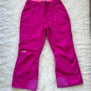 The North face girls ski pants